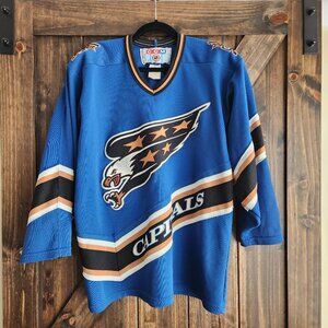 CCM NHL Washington Capitals Vintage Jersey Size Large
